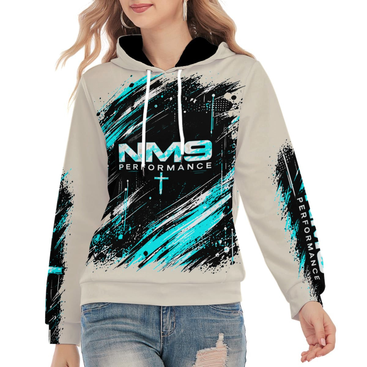 NM9 Ice Collection Hoodie | Signature Series | Bone