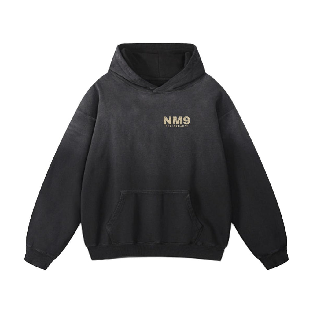 God's Plan Heavyweight Hoodie | NOT BY SIGHT 2 Cor 5:7 | Black