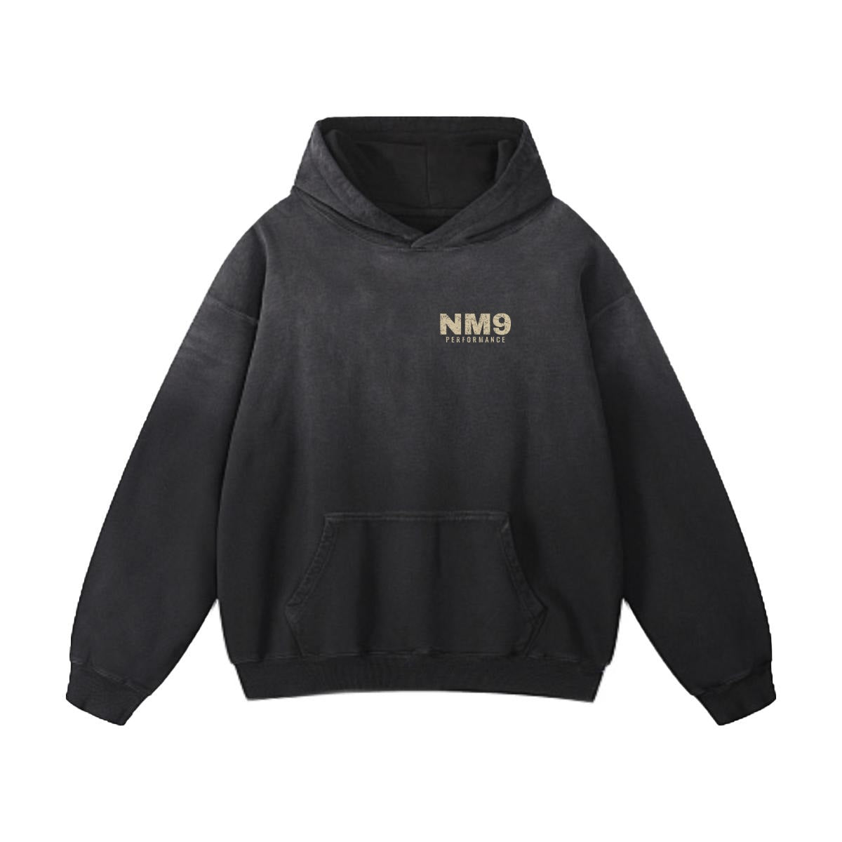 God's Plan Heavyweight Hoodie | NOT BY SIGHT 2 Cor 5:7 | Black