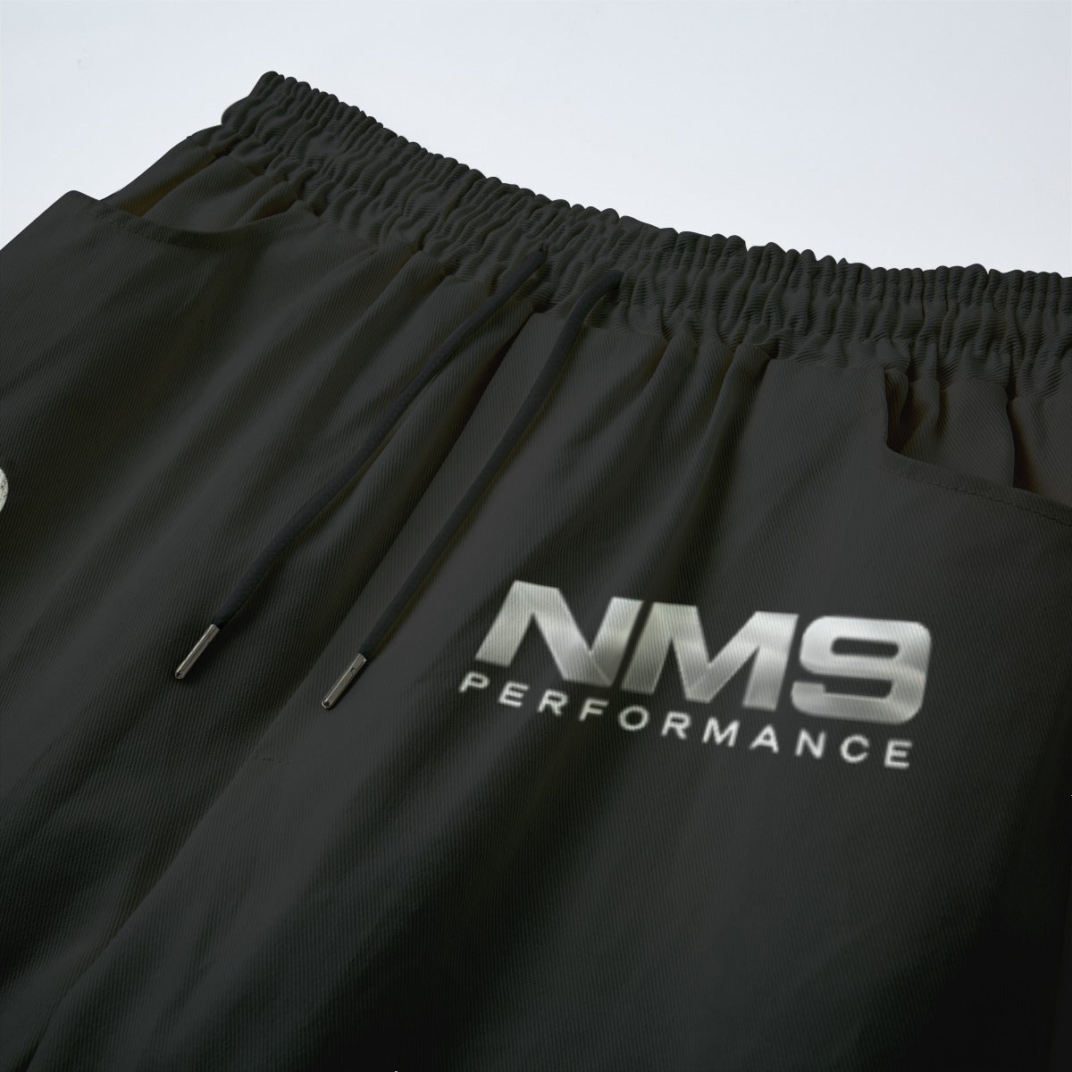 NM9 Signature Series Open Hem Sweatpants | All Glory To God | Black