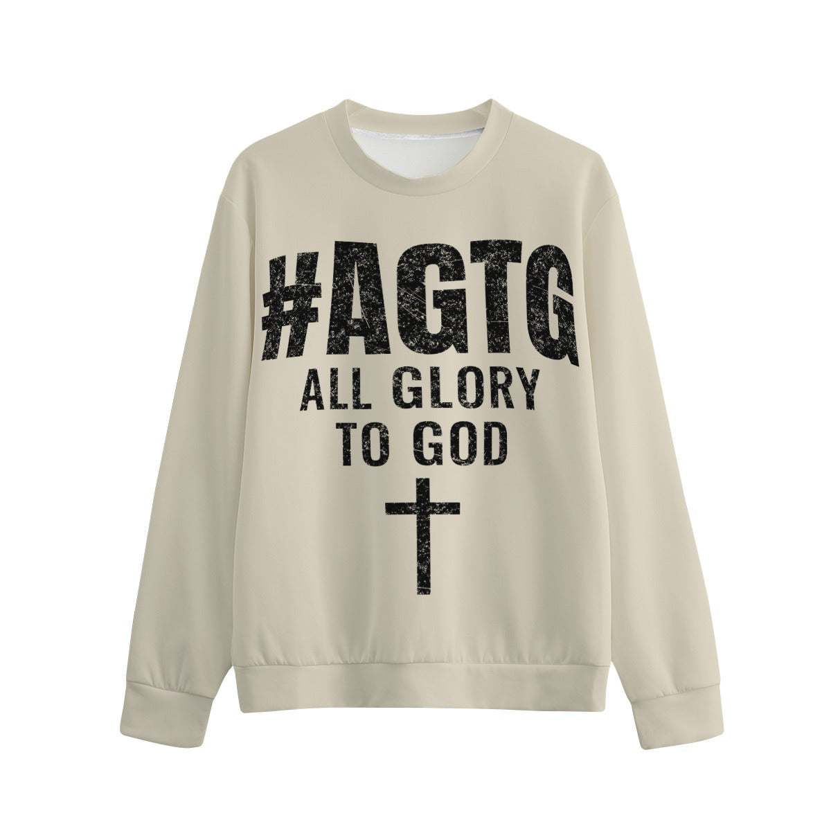 God's Plan Crewneck | #AGTG | Bone