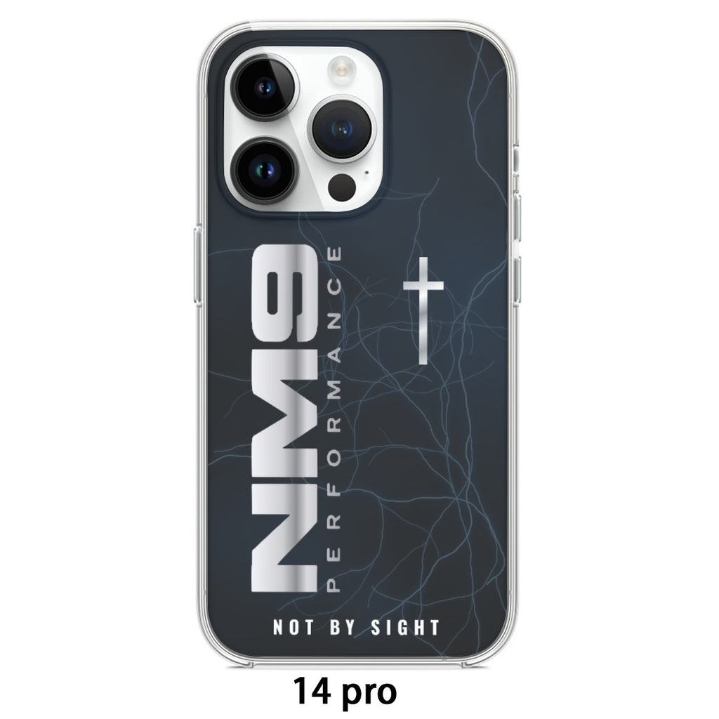 NM9 Phone Case | Black Texture | iPhone 14/15 Series