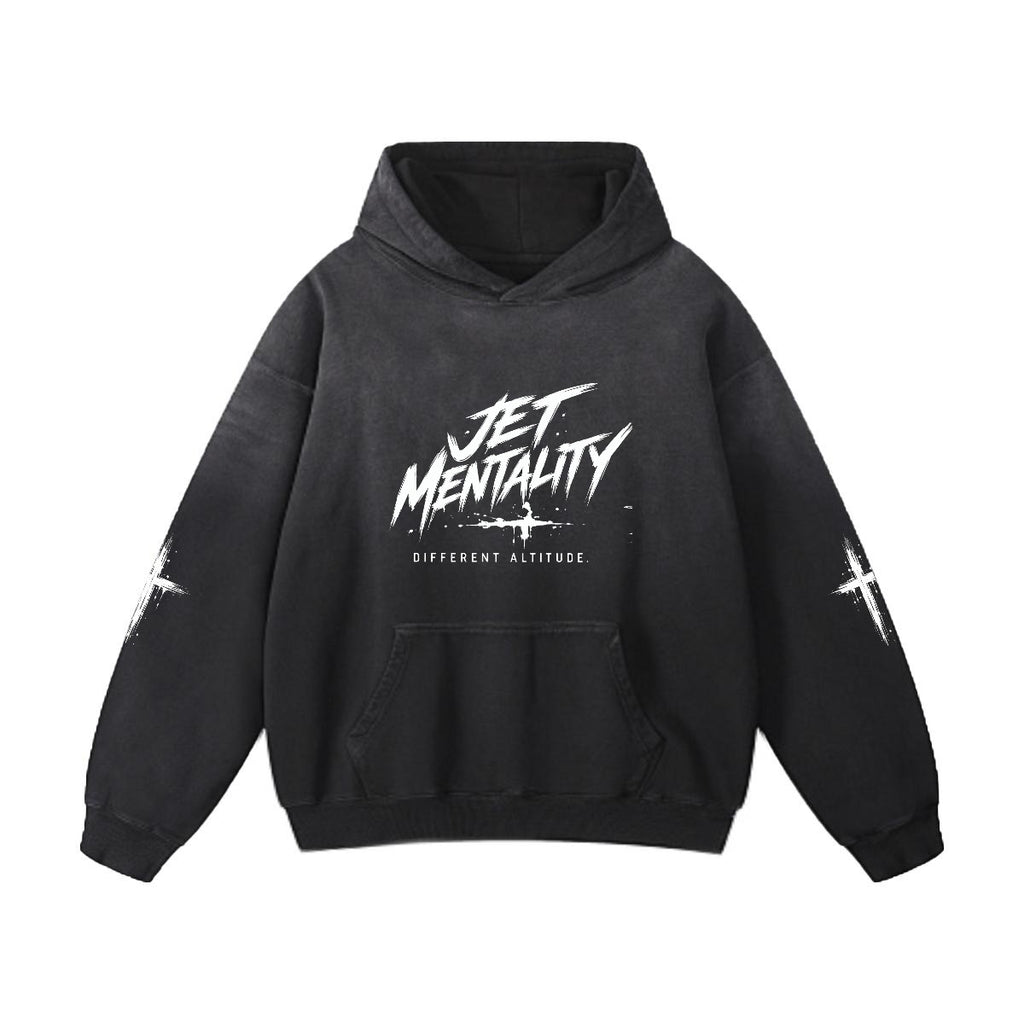 NM9 Executive Collection Heavyweight Hoodie | Jet Mentality | Black