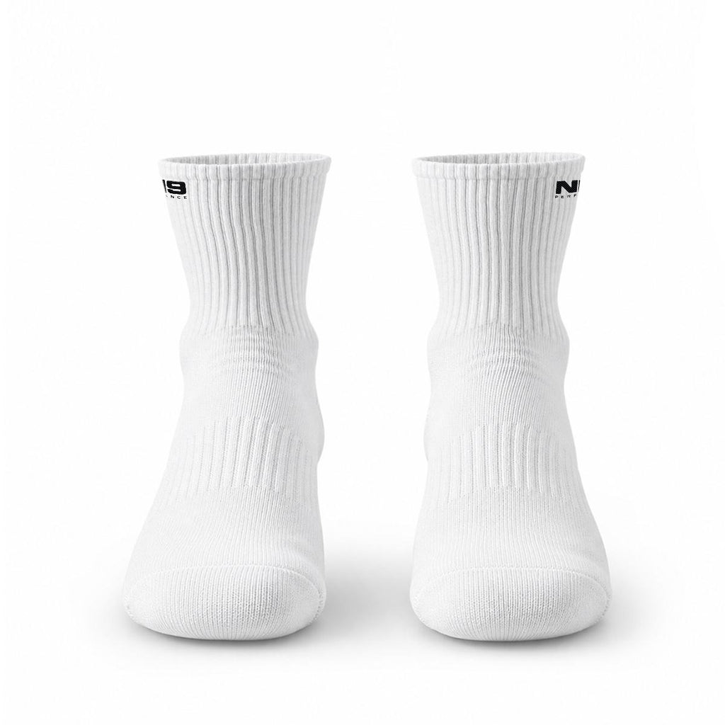 NM9 Low Socks | White