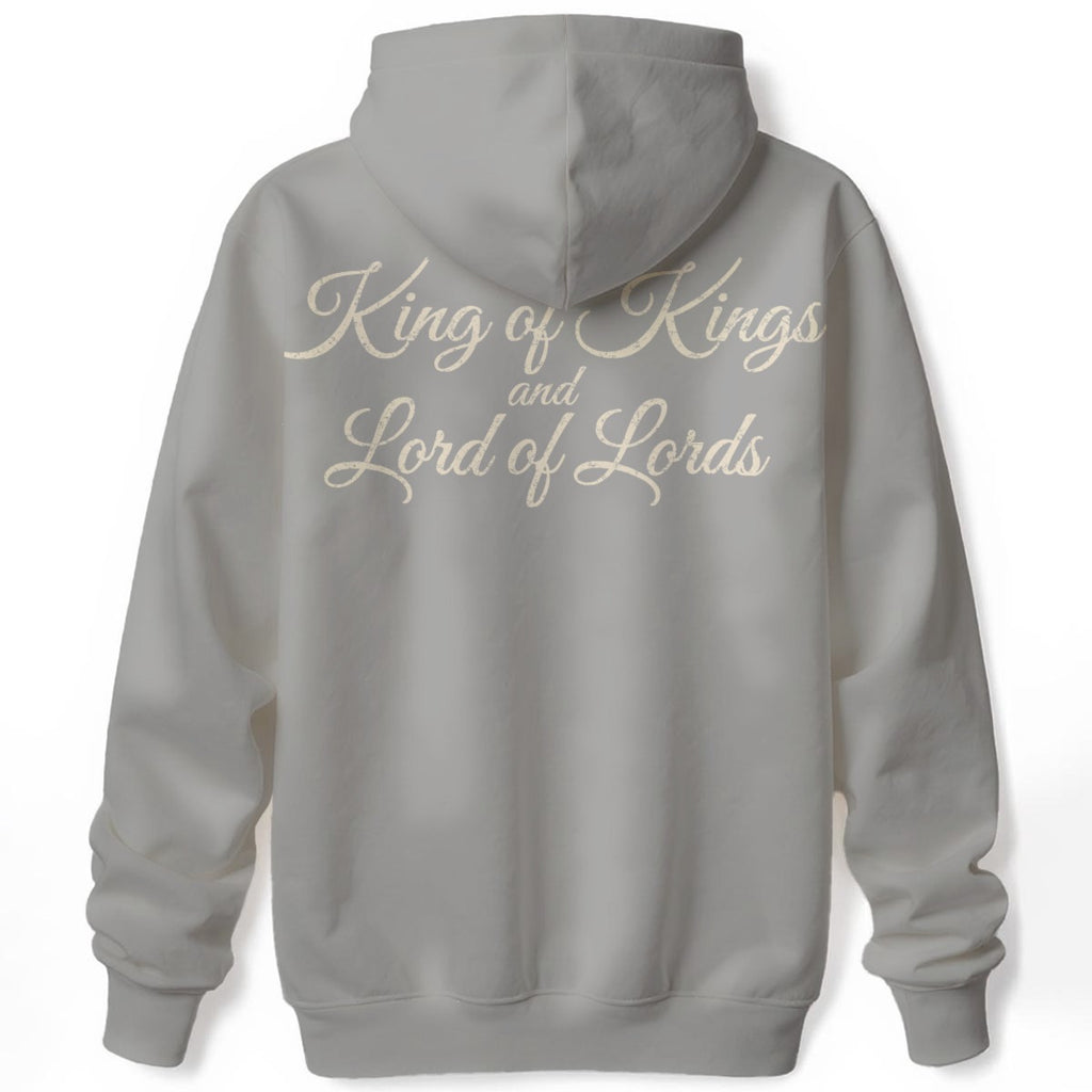 Not By Sight Hoodie | King of Kings | Heather Grey
