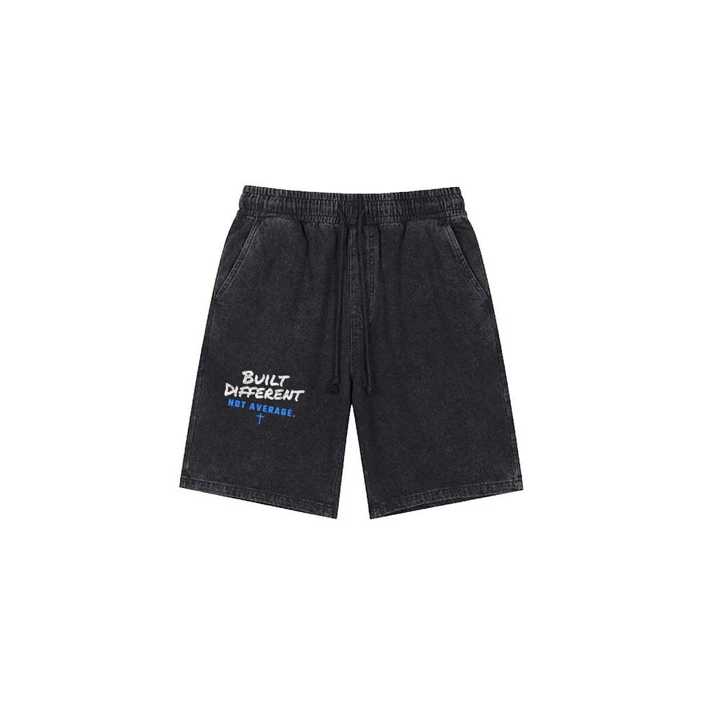NM9 Performance Heavyweight Sweat Shorts | Built Different | Black