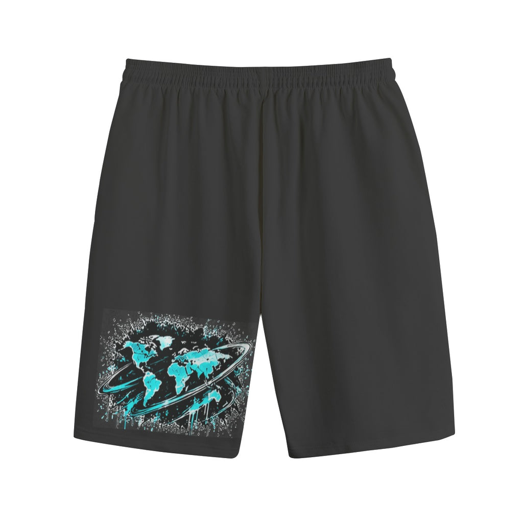 NM9 Ice Collection Sweat Shorts | Global Series | Black