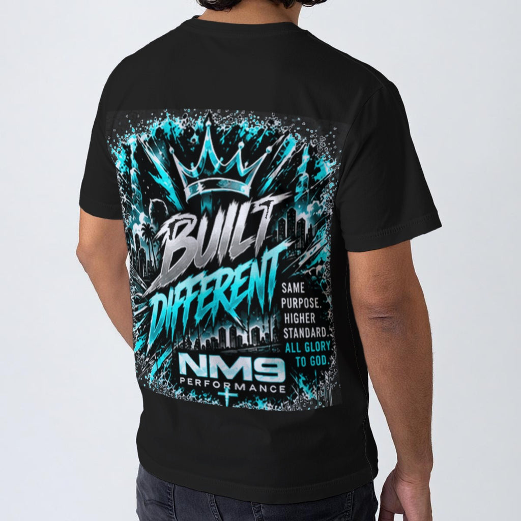 NM9 Ice Collection Tee | Built Different Mifsud 9 Edition | Black