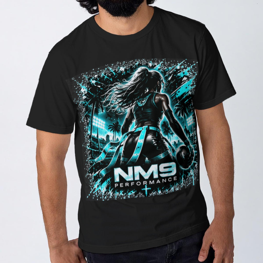 NM9 Ice Collection Tee | Girls Built Different | Black