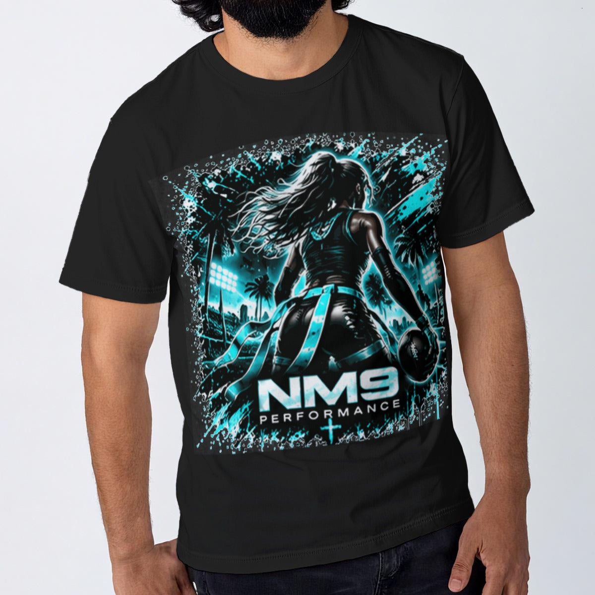 NM9 Ice Collection Tee | Girls Built Different | Black