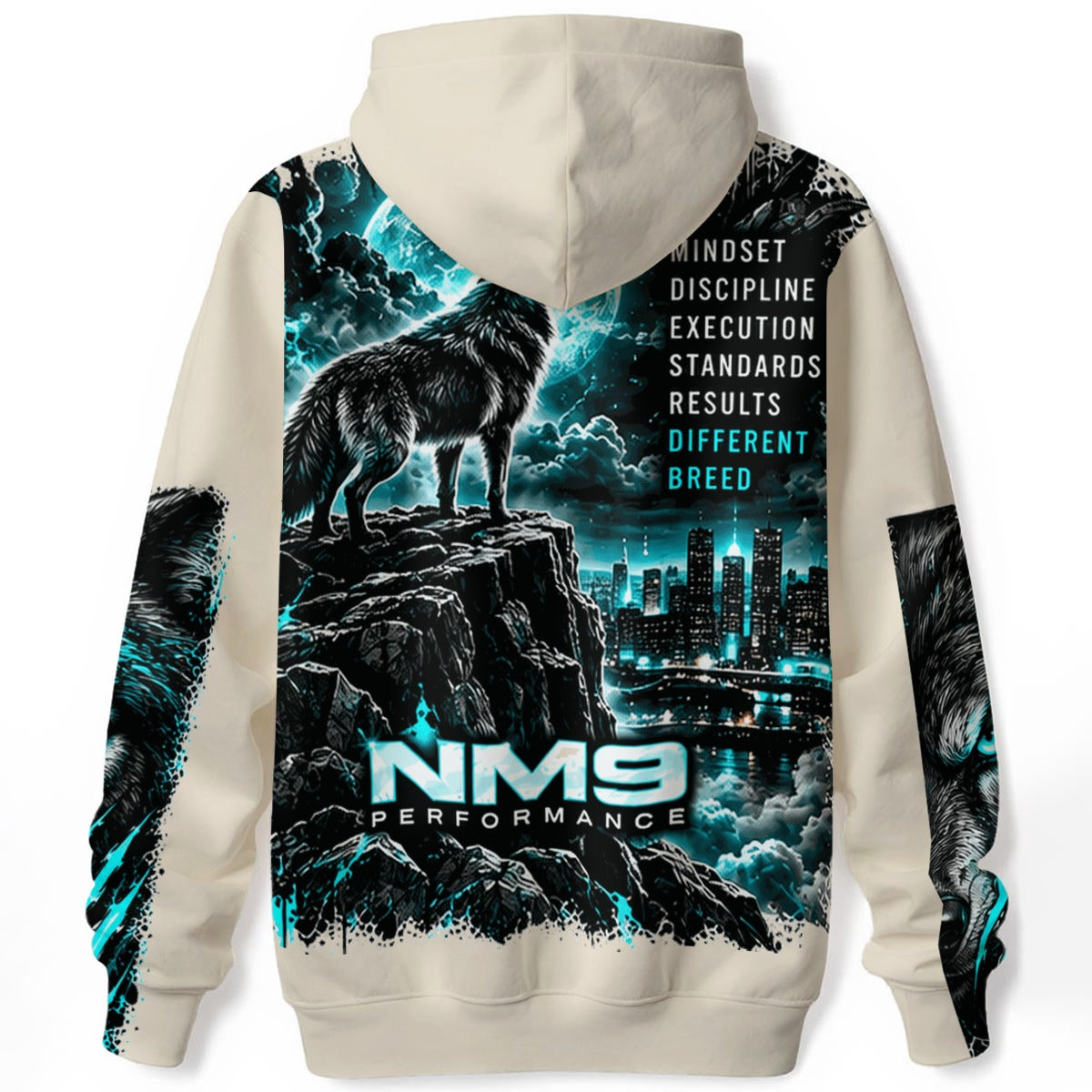 NM9 Ice Collection Hoodie | Different Breed Series | Bone