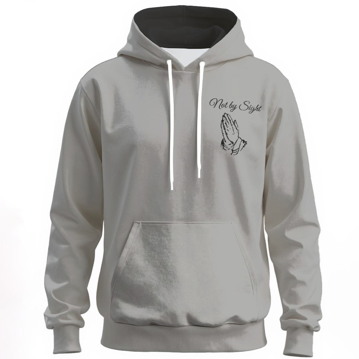 Not By Sight Hoodie | King of Kings | Heather Grey