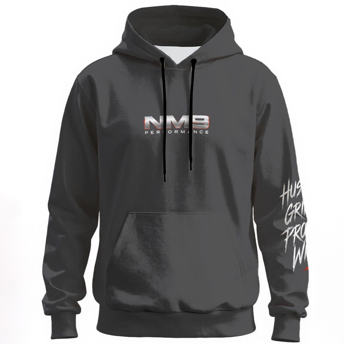 NM9 Bloodline Collection Hoodie | DNA Helix | Steel Gray