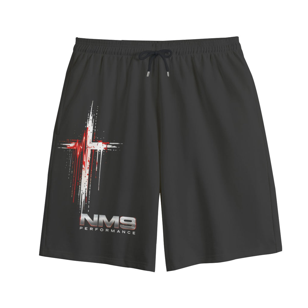NM9 Bloodline Collection Sweat Shorts | Different Breed | Black
