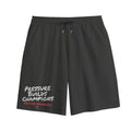 NM9 Performance Sweat Shorts | Pressure Builds Champions | Black