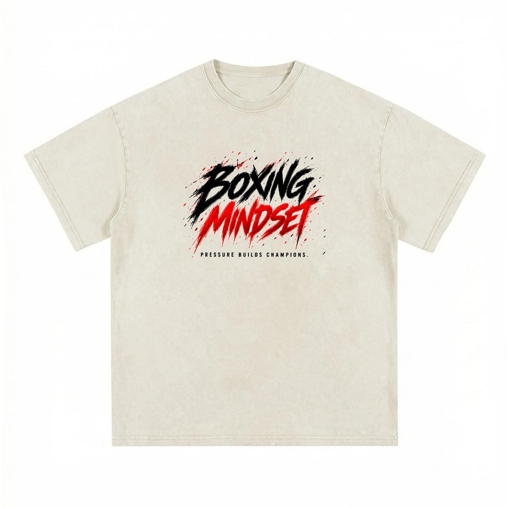 NM9 Executive Collection Heavyweight Tee | Boxing Mindset | Bone