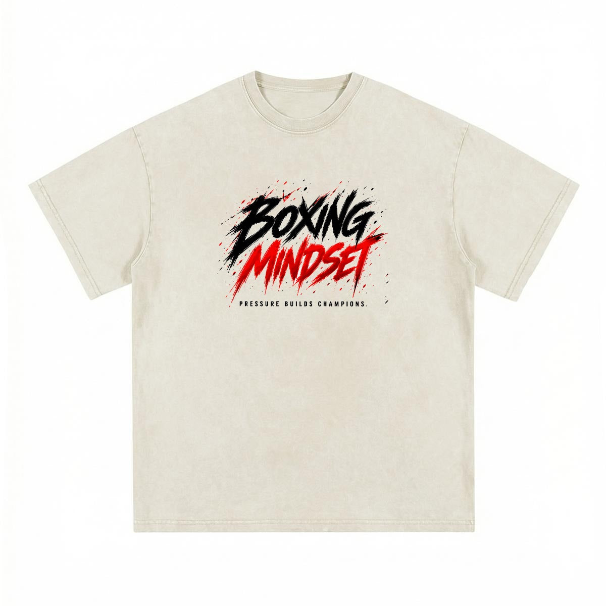 NM9 Executive Collection Heavyweight Tee | Boxing Mindset | Bone