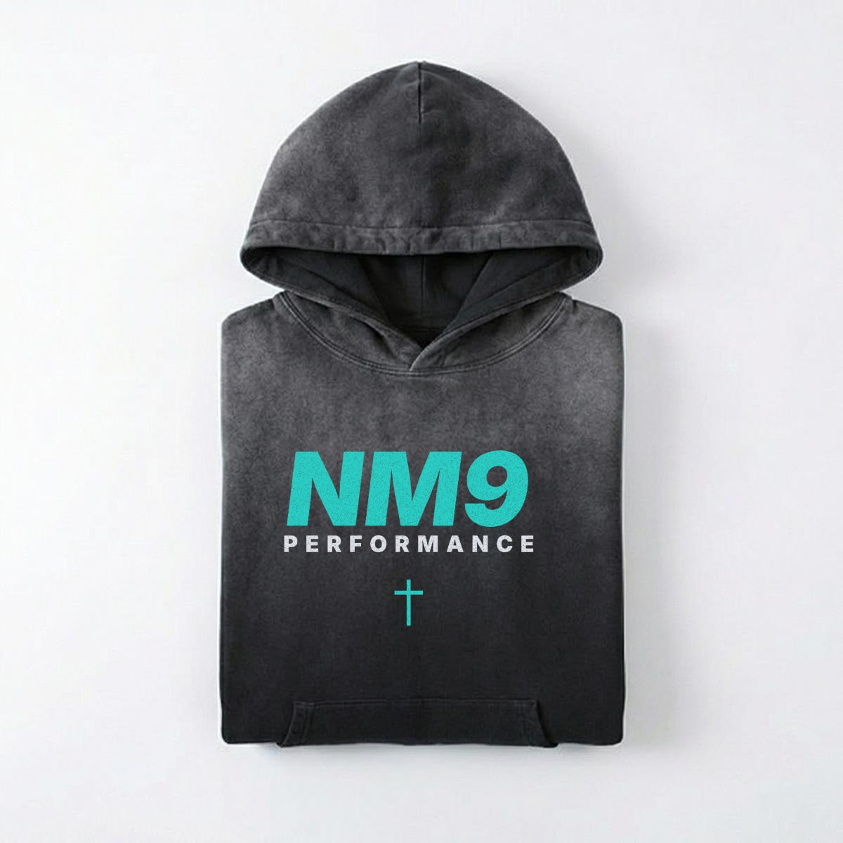 NM9 Ice Collection Heavyweight Hoodie | Signature | Black