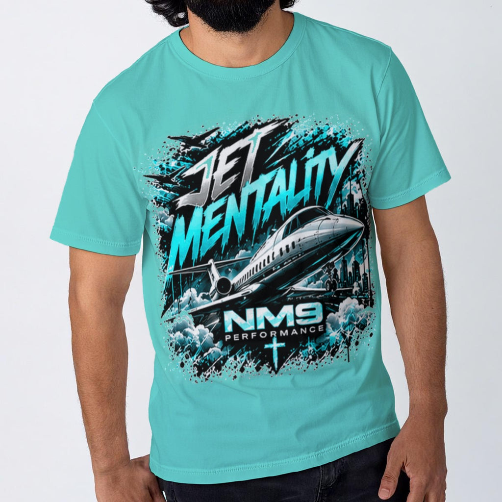 NM9 Ice Collection Tee | Jet Mentality Series | Ice Teal