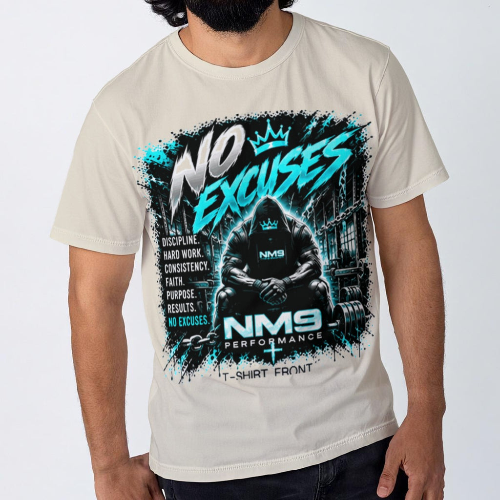 NM9 Ice Collection Tee | No Excuses Series | Bone