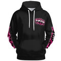 NM9 Pink Collection Hoodie | Pink Storm Chest | Black