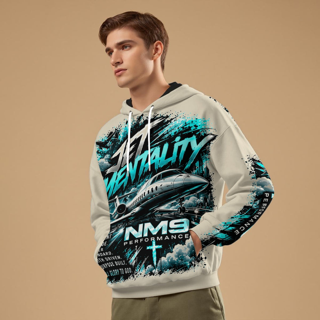 NM9 Ice Collection Hoodie | Jet Mentality Series | Bone