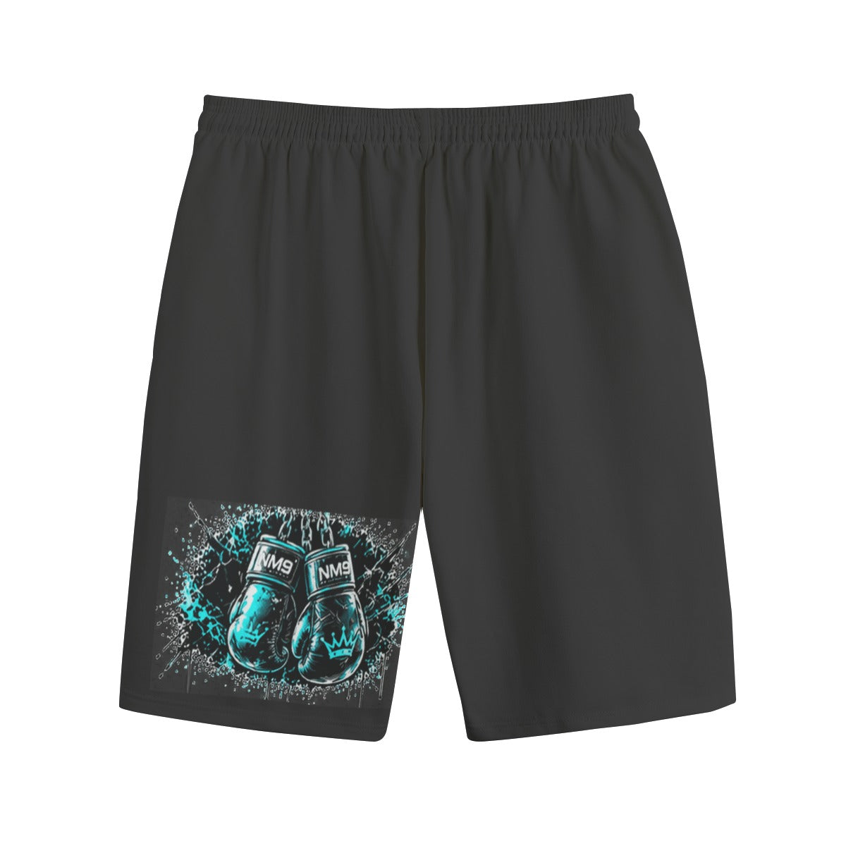 NM9 Ice Collection Sweat Shorts | Boxing Mindset Series | Black