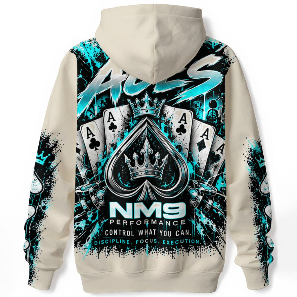 NM9 Ice Collection Hoodie | Aces Series | Bone