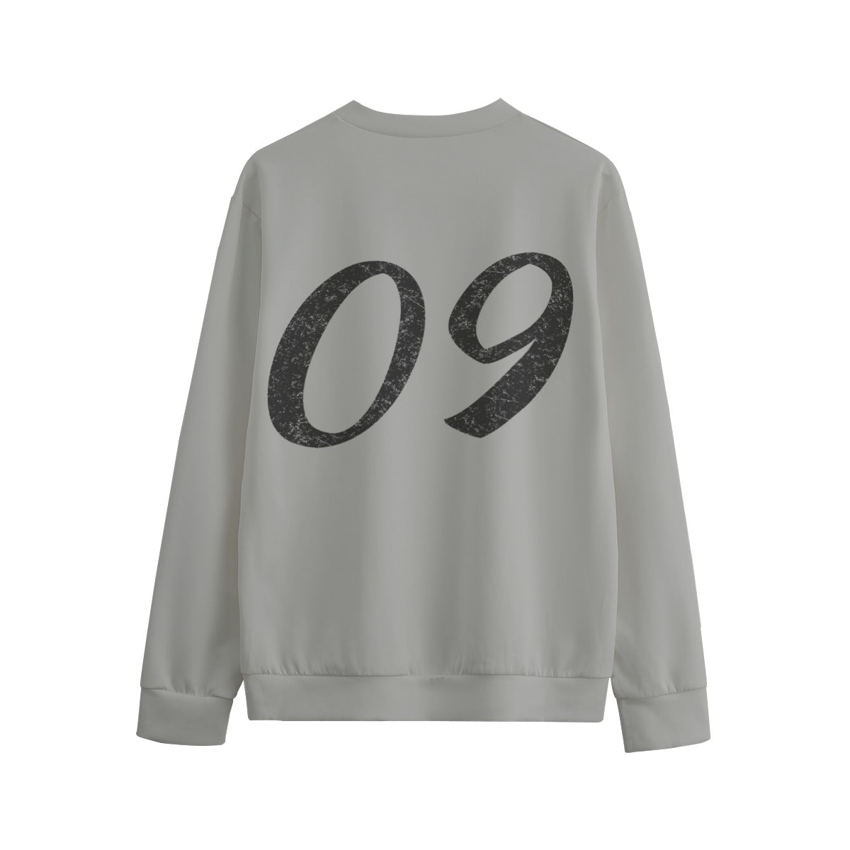 NM9 Performance Crewneck | 09 More Than A Number | Heather Grey