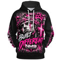 NM9 Pink Collection Hoodie | Built Different | Black