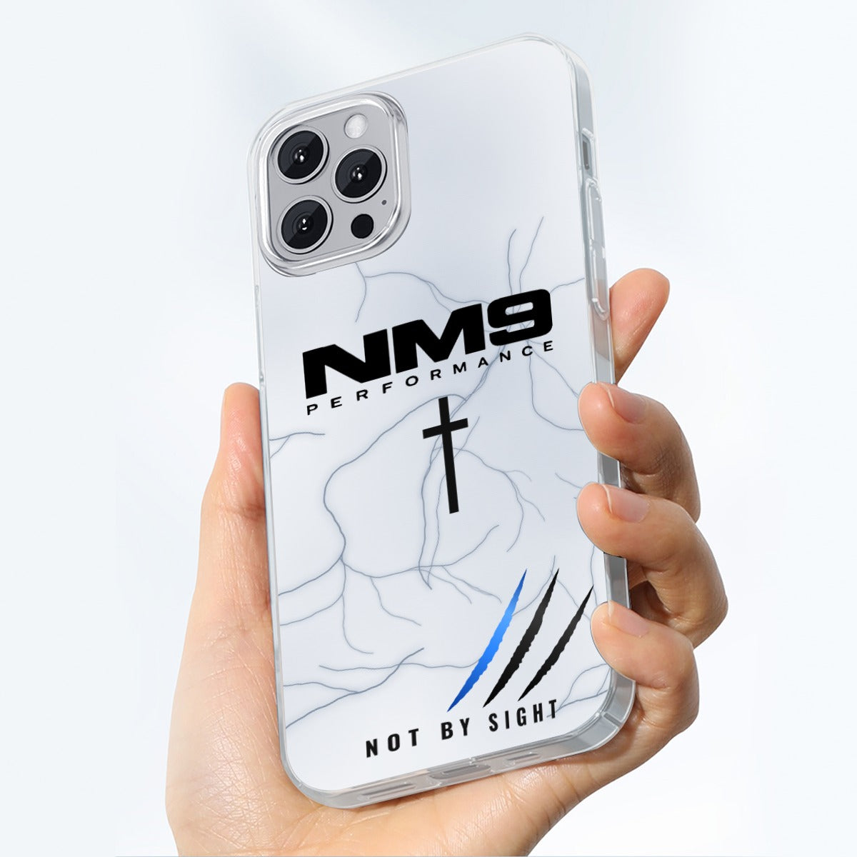 NM9 Phone Case | White Storm | iPhone 14/15 Series