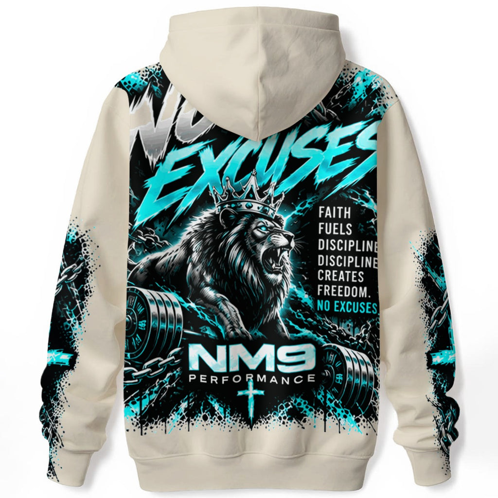 NM9 Ice Collection Hoodie | No Excuses Series | Bone