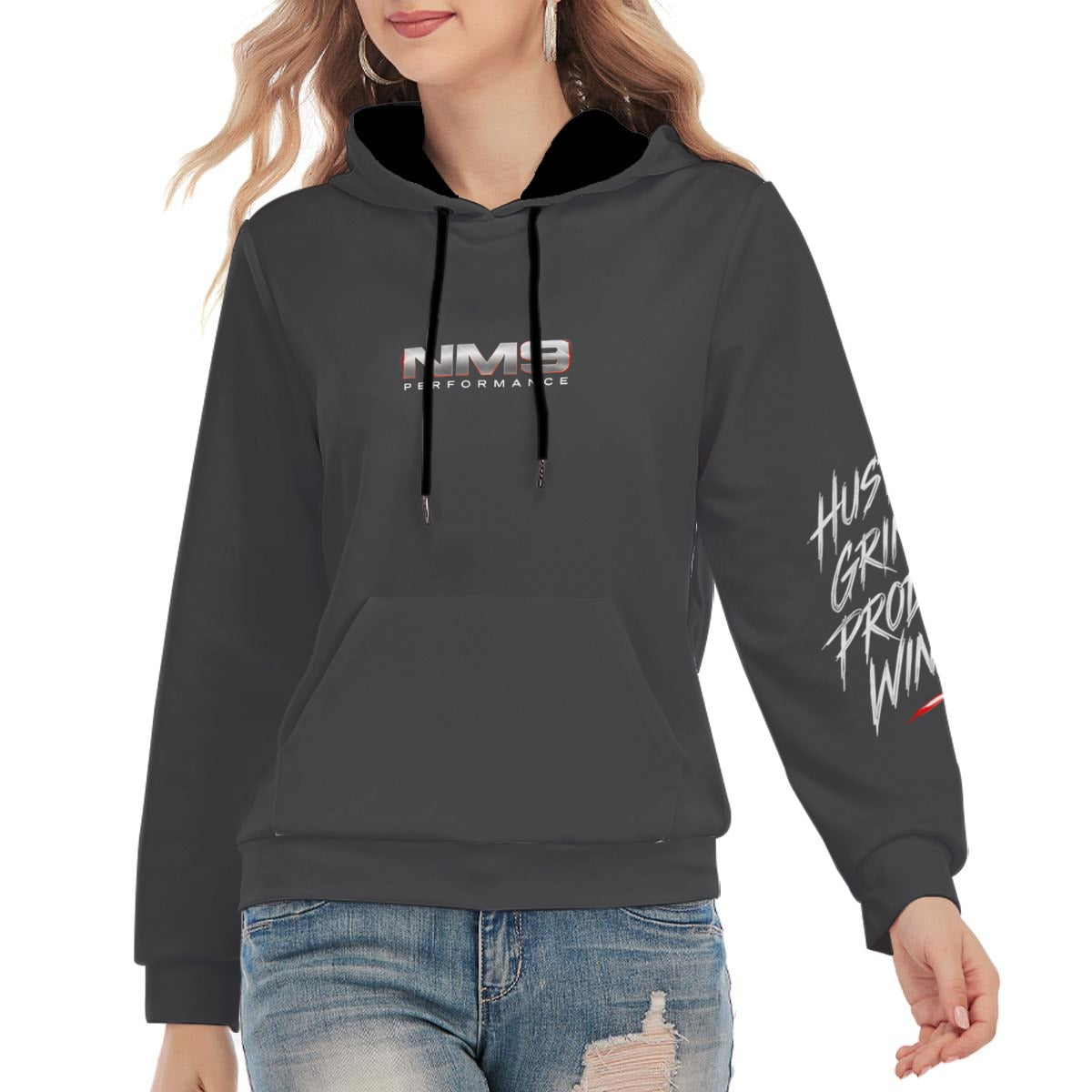 NM9 Bloodline Collection Hoodie | DNA Helix | Steel Gray