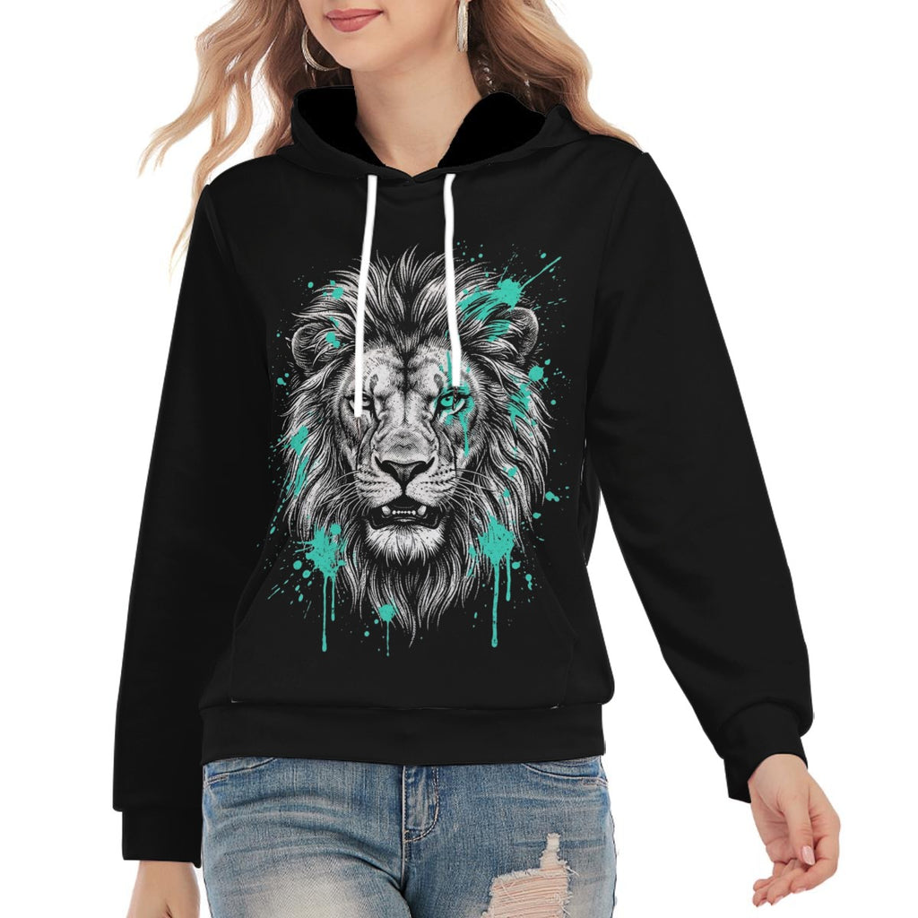NM9 Ice Collection Hoodie | Lion | Black