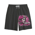 NM9 Pink Collection Sweat Shorts | Faith Over Fame | Black