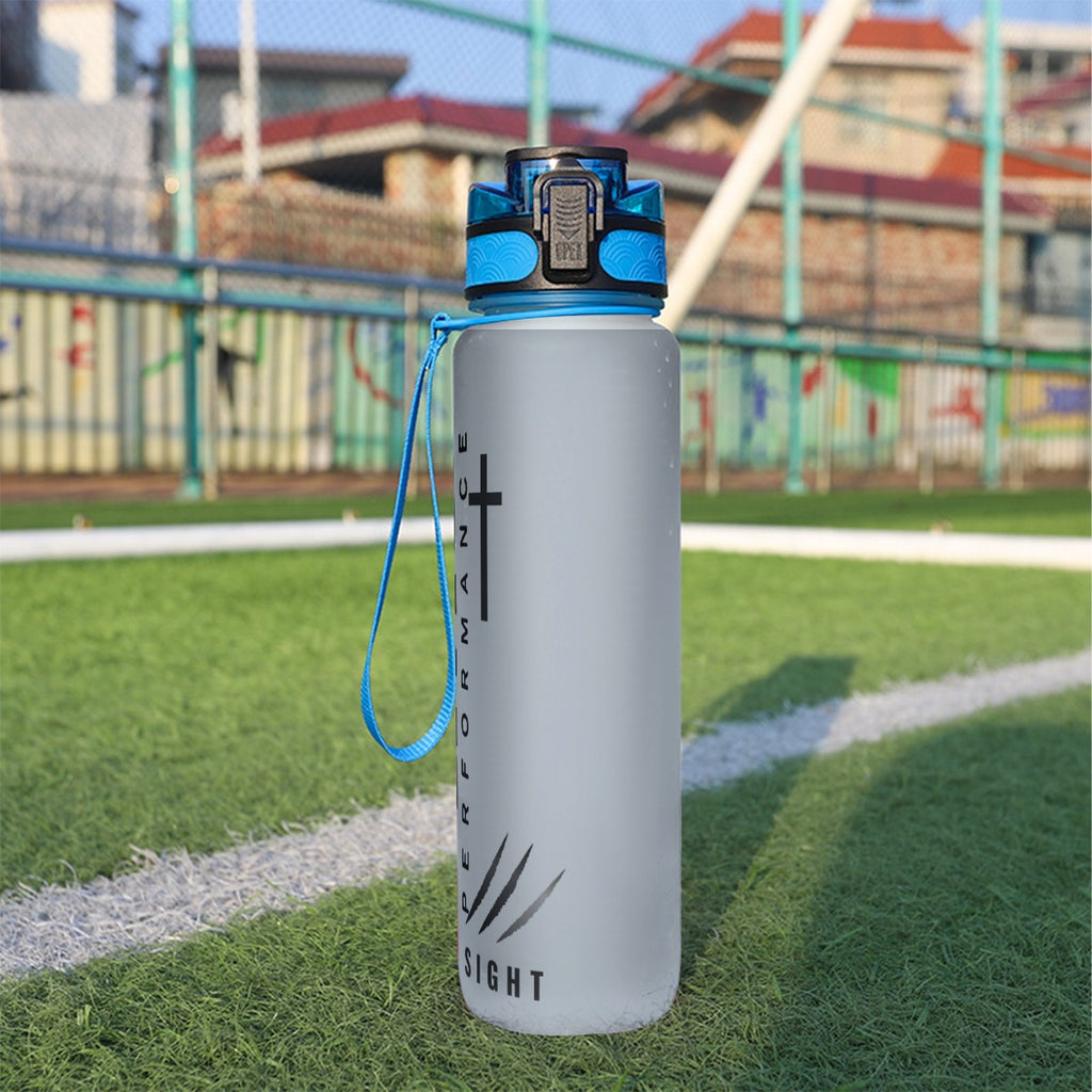 NM9 Sport Water Bottle 32oz | Grey/Black