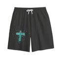 NM9 Ice Collection Sweat Shorts | Cross | Black