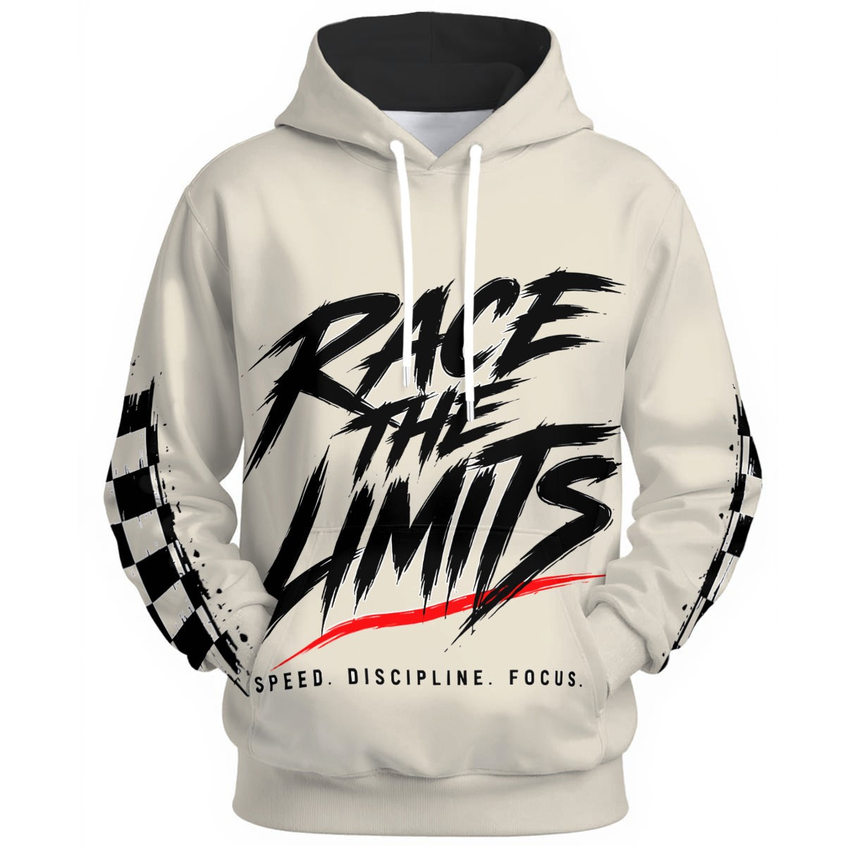 NM9 Executive Collection Hoodie | Race The Limits Checkered | Bone