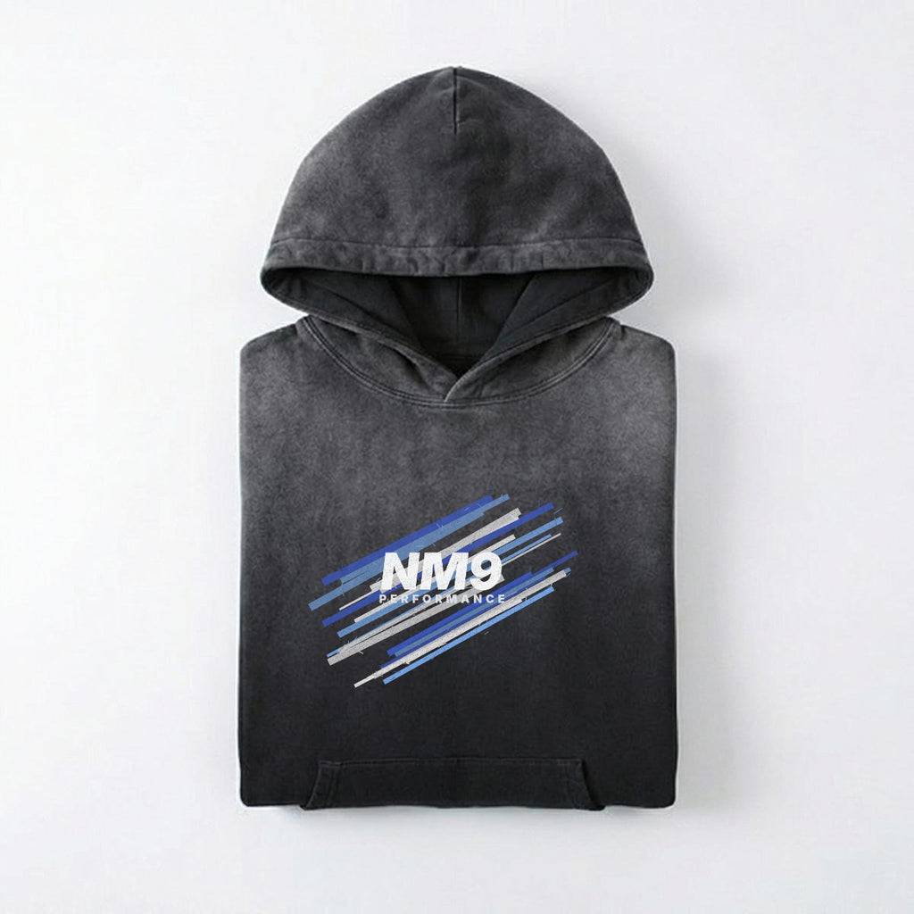 NM9 Performance Heavyweight Hoodie | Speed | Black