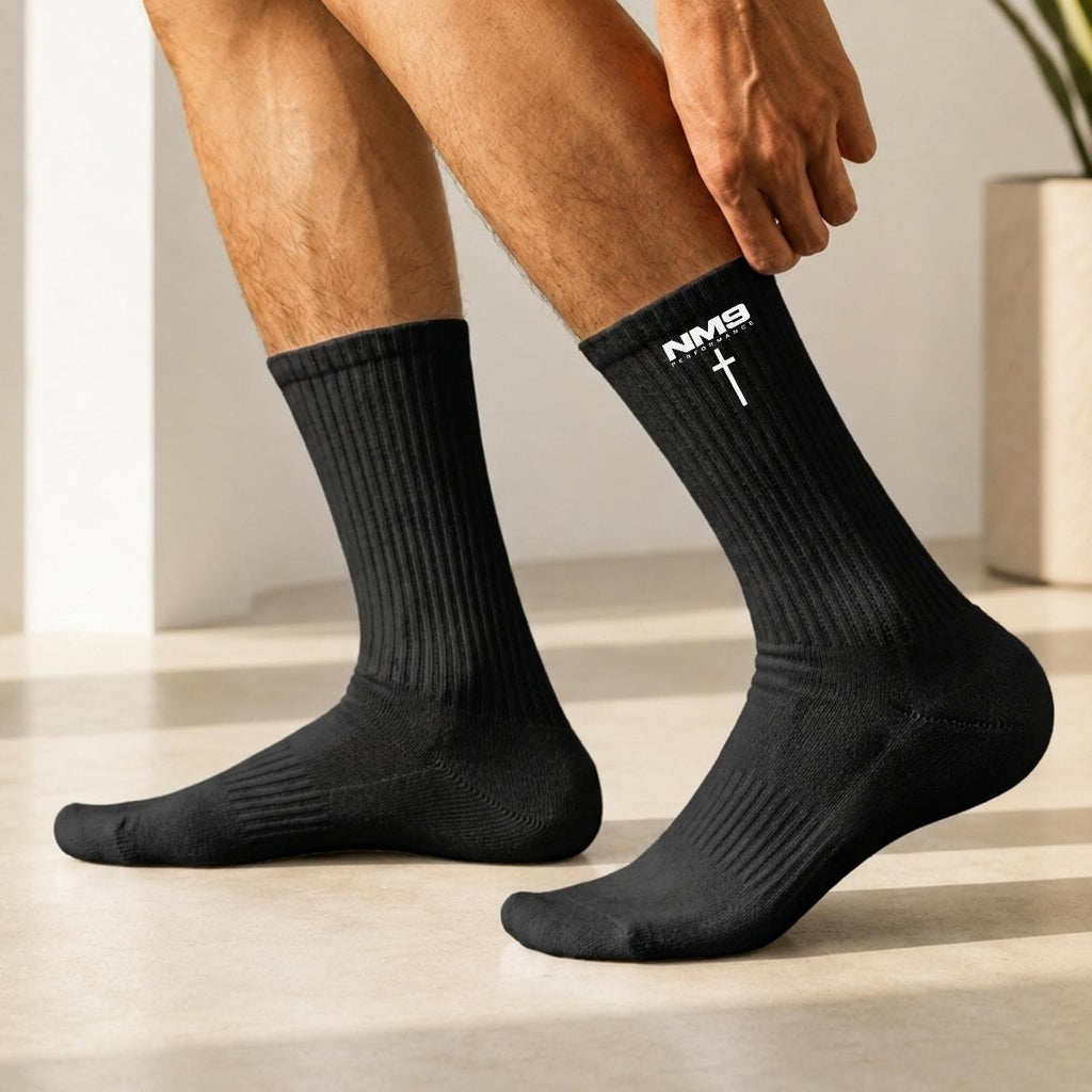 NM9 Crew Socks | Black