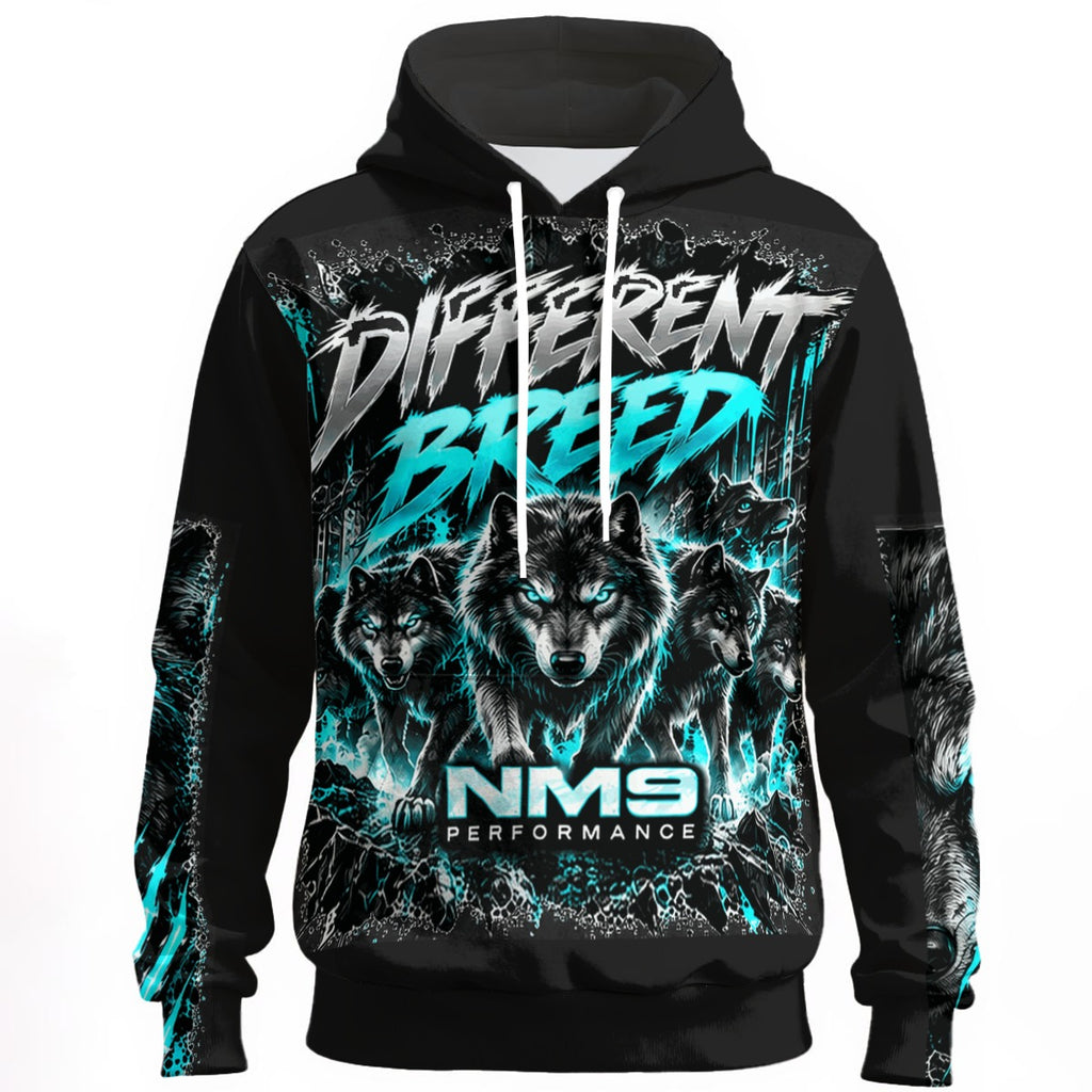 NM9 Ice Collection Hoodie | Different Breed Series | Black