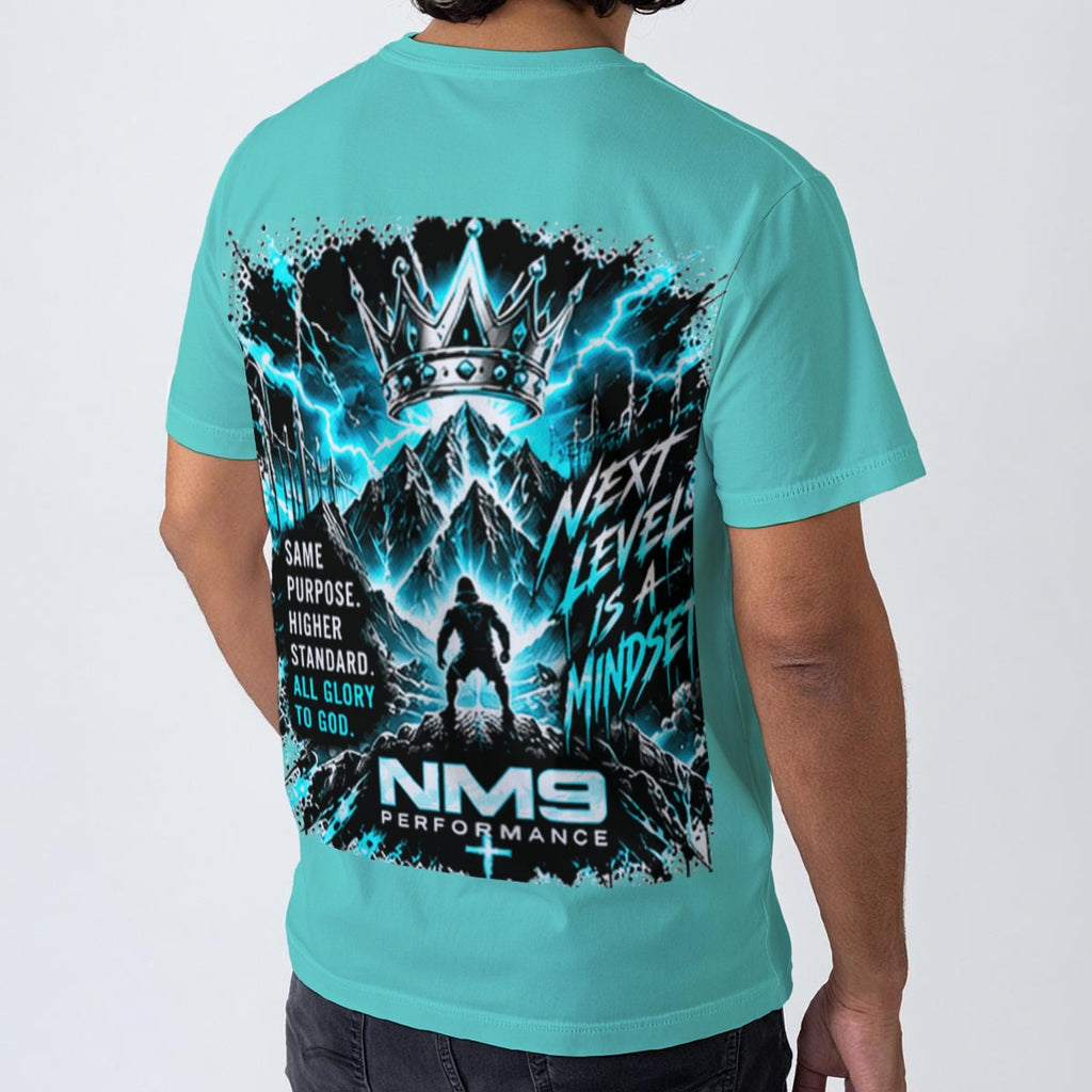 NM9 Ice Collection Tee | Next Level Series | Ice Teal