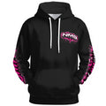 NM9 Pink Collection Hoodie | Faith Over Fame Chest | Black