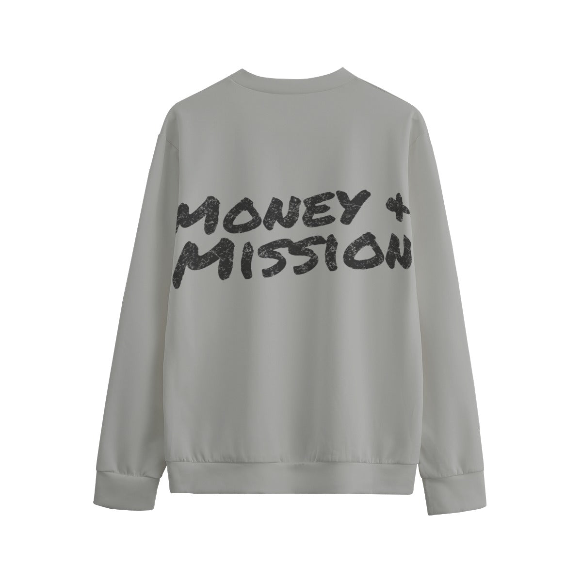 NM9 Performance Crewneck | Money & Mission | Heather Grey