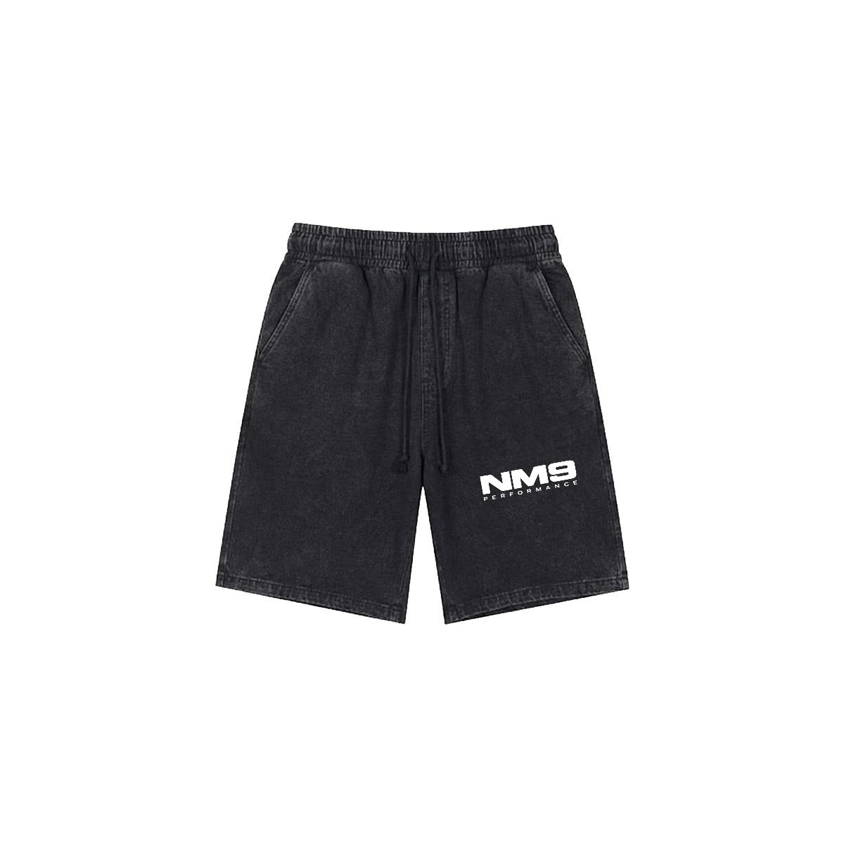 NM9 Standard Collection Heavyweight Sweat Shorts | Discipline Builds Freedom | Black