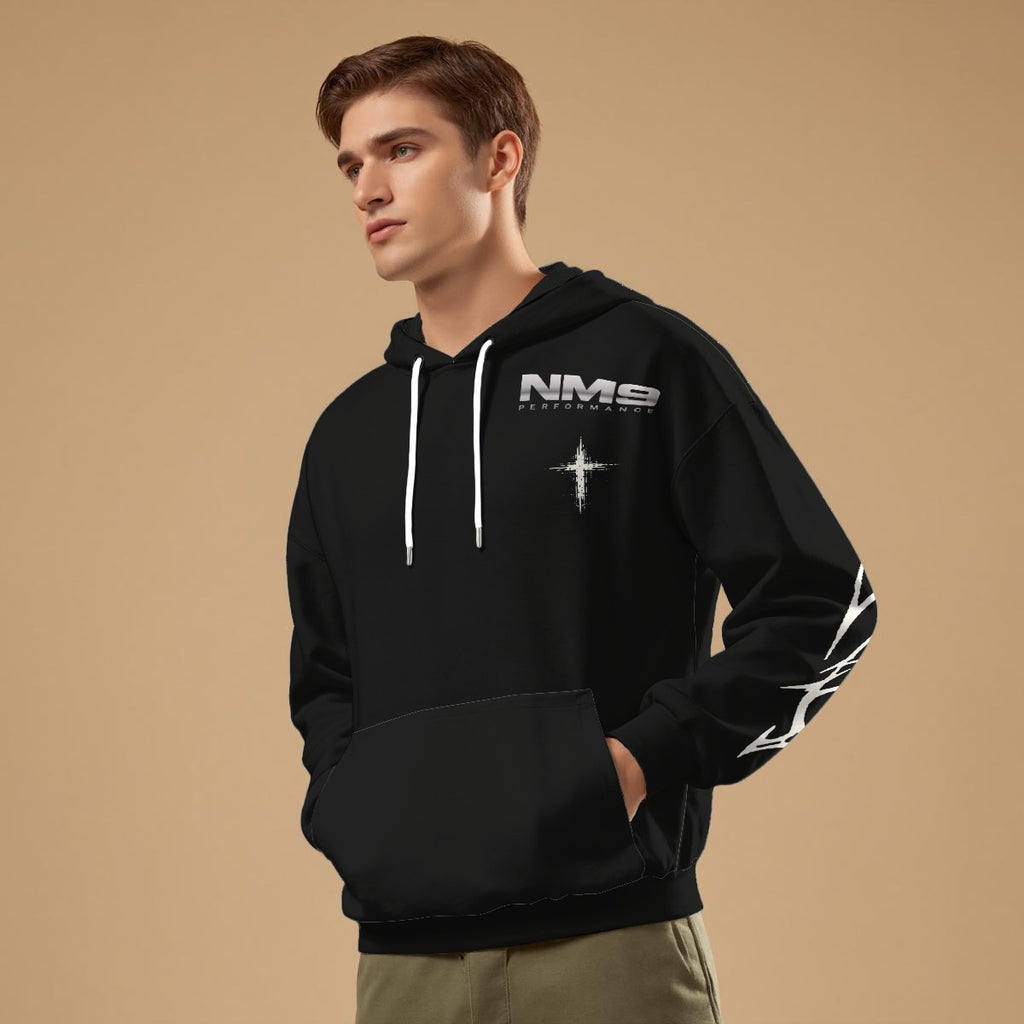 NM9 Hellfire Collection Hoodie | It's In My Blood | Black