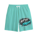 NM9 Ice Collection Sweat Shorts | Not By Sight Series | Ice Teal