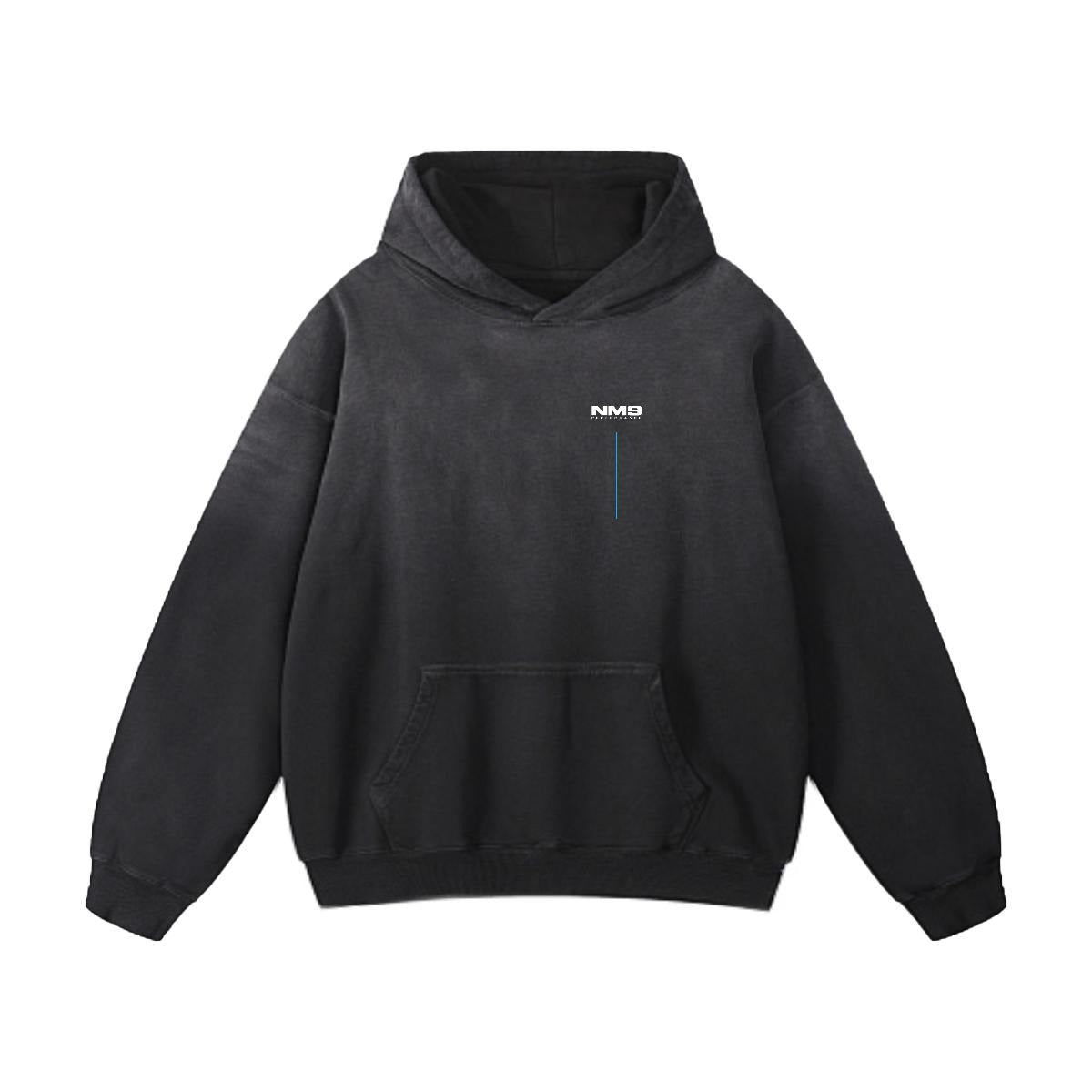 NM9 Ascend Collection Heavyweight Hoodie | Move Higher | Black