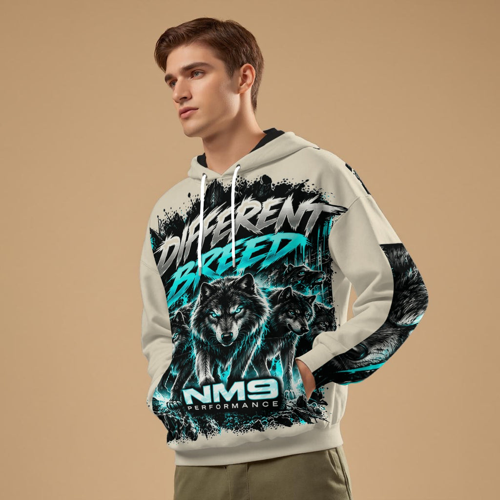 NM9 Ice Collection Hoodie | Different Breed Series | Bone