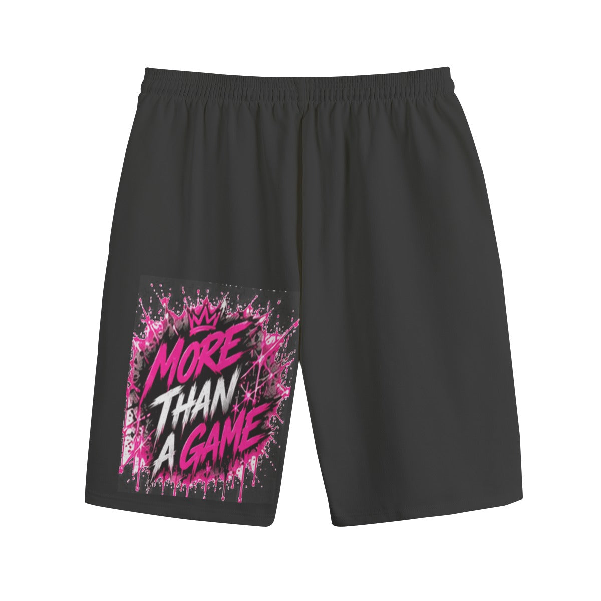 NM9 Pink Collection Sweat Shorts | More Than A Game | Black